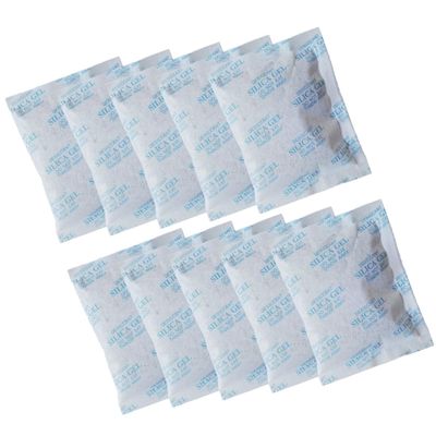 Homoyoyo Silica Gel Moisture Absorber Sachets 10g Nonwoven Fabric Colour 100pcs Reduce Condensation and Corrosion Prevention for Wardrobe Clothes
