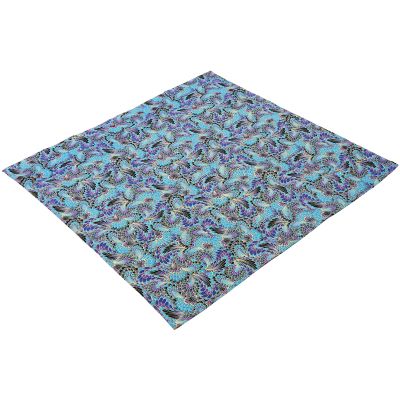 ABOOFAN Japanese-type Packing Cloth for Bento Wrapping Square Blue Wrapping Cloth for Party Packed Lunch Box