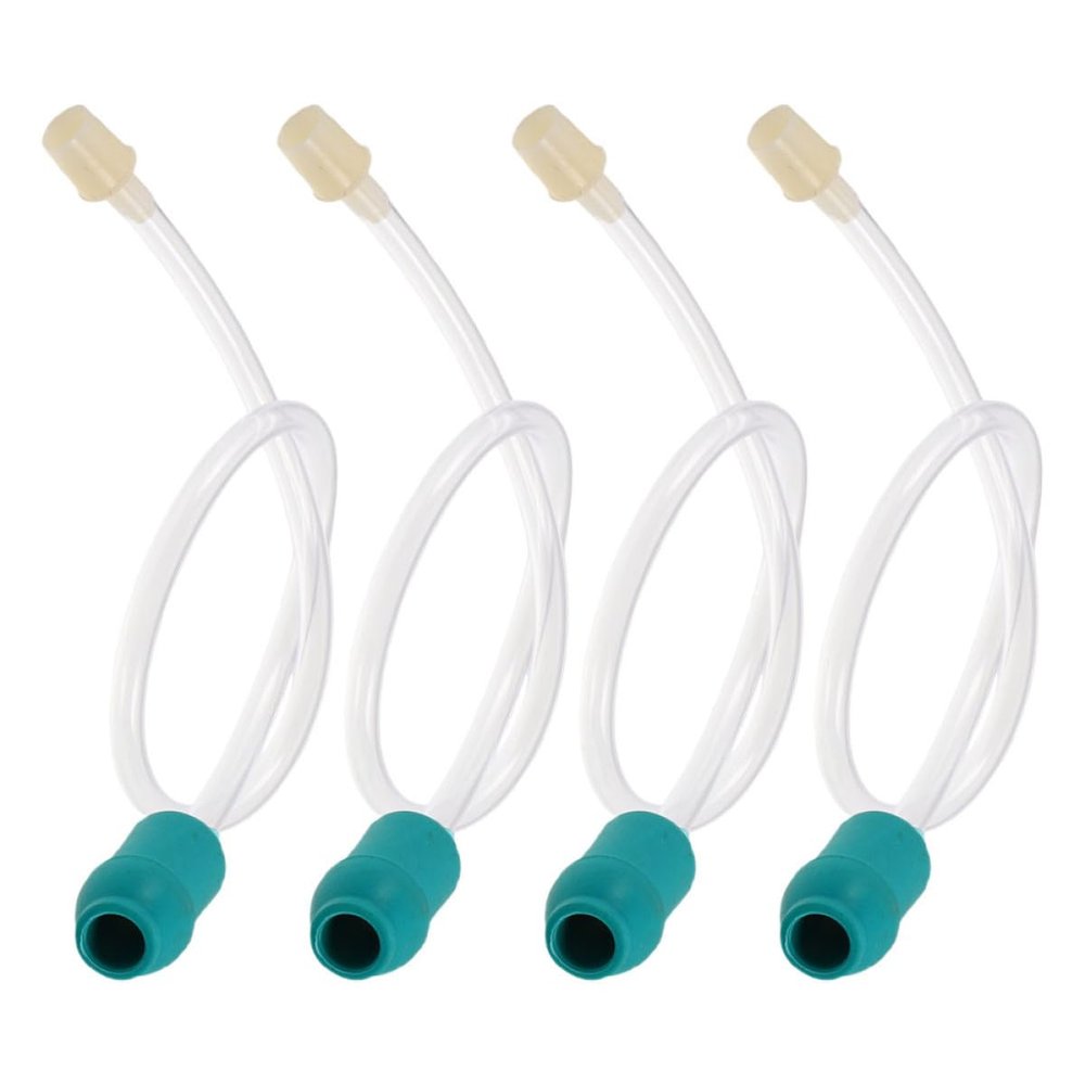 Abaodam 4pcs Plastic Cupping Vacuum Replacement Tubes with Flexible Extension Design for Home Use, Easy Installation, 40cm Hose Compatible with Hand Suction Pumps and Massage Devices