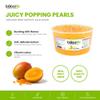 Bobalife Mango Popping Boba Pearls 1.6kg Fruit Juice Filled Bubble Tea Pearls, Boba Topping for Drinks, Desserts, Cocktails & Slush Vegan & Gluten Free view 3