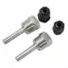 2 Pack Thermowell with G 1/2 Screw In Thread Compatible with For Temperature Sensors for Immersion Sleeve Pocket Mounting (8x50mm) view 1