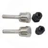 2 Pack Thermowell with G 1/2 Screw In Thread Compatible with For Temperature Sensors for Immersion Sleeve Pocket Mounting (8x50mm) view 3