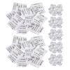 FOYTOKI Silica Gel Desiccant Packets Safe Material 100pcs Moisture Absorber Bags and High Absorption for Dryness, for Drawers and Wardrobe view 1