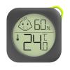 Miniature Temperature and Humidity Sensors for Home Baby Room Use with Face Comfort Levels Indicators and ABS Housing Temperature Humidity Gauge view 1