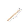 Abaodam 8pcs Denture Toothbrushes with Dual Brush Head Shape for Comprehensive Cleaning, Bamboo Handle with Anti-Slip Design, Nylon Bristles for Dentures and Retainer Care at Home Or view 2