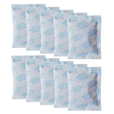 POPETPOP Silica Gel Moisture Absorber Packets Reduce Condensation and Corrosion Prevention Moisture Packs 100pcs 10g Nonwoven Fabric Colour for Wardrobe and Drawer