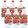 Strawberry Flavoured Still Mineral Water 750ml Low Sugar Natural Fruit Infused Drink, Light Refreshing Hydration Beverage with Sweetener -Vlv (6 x Bottle)