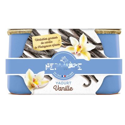 La Farmirre vanilla yogurt 2x140g