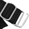 DINHEAROM Adjustable Elastic Visor Strap Replacement for Hiking and Outdoor Activities 4pcs with Silver Buckle, Lightweight and Metal Material for Caps and Beach Caps view 3