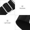 COOPHYA Adjustable Elastic Hat Straps Black and Metal Material with Silver Buckles 4pcs Portable and Comfortable Fit 2.5cm Width, 10cm for Caps and Sun Hats for Camping and Fishing view 3