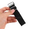 COOPHYA Adjustable Elastic Hat Straps Black and Metal Material with Silver Buckles 4pcs Portable and Comfortable Fit 2.5cm Width, 10cm for Caps and Sun Hats for Camping and Fishing view 4