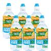 Sugar Free Fruit Flavoured Still Mineral Water 750ml Special Edition Variety Drink, Refreshing Hydration Beverage with Sweeteners - Vlv (6 x Bottle, Mango Passion) view 1
