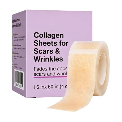 Silicone Scar Sheets | Soft Breathable Patches - Women Men Skin Scar Removal Away Sheets | for C-Section Keloid Tummy Tuck Daily Travel Night Morning Overnight Recovery