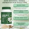 Rhodiola rosea: Relieve Physical and Mental Fatigue.Enhance Attention and Concentration, Help You Stay Active and Motivated,Enhance Immunity. view 2