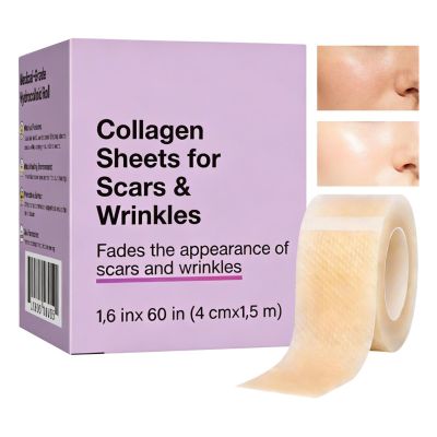 Silicone Scar Tape | Breathable Soft Patches,Women Men Skin Scar Removal Away Sheets - for C-Section Keloid Tummy Tuck Daily Travel Night Morning Overnight Recovery