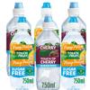 Sugar Free Fruit Flavoured Still Mineral Water 750ml Special Edition Variety Drink, Refreshing Hydration Beverage with Sweeteners - Vlv (6 x Bottle, Mixed Cherry& Mango Passion)