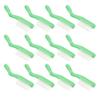 LIFKICH Manual Toothbrushes for Oral Care 20pcs Soft Bristle with Short Handle for Gentle Cleaning, Small Brushes in Detention Centers and Psychiatric Wards view 1