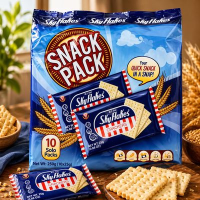 Fakhri Biscuits 10s Singles 250g Crispy Snack Packs Ideal for Tea Time and Daily Use