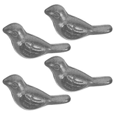 KHBUAB Iron Cooking Tools Iron Enriched for Kitchen Use 4pcs Bird Shaped Multipurpose and for Simmering and Cooking for Vegetarians and Pregnant Women