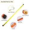 Insulated Height Measuring Pole for Power Line Safety, Telescopic Survey Ruler with Meter Scale, Power Utility Work Measurement Device view 4