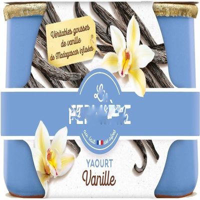 La Farmirre vanilla yogurt 2x140g - pack of 3