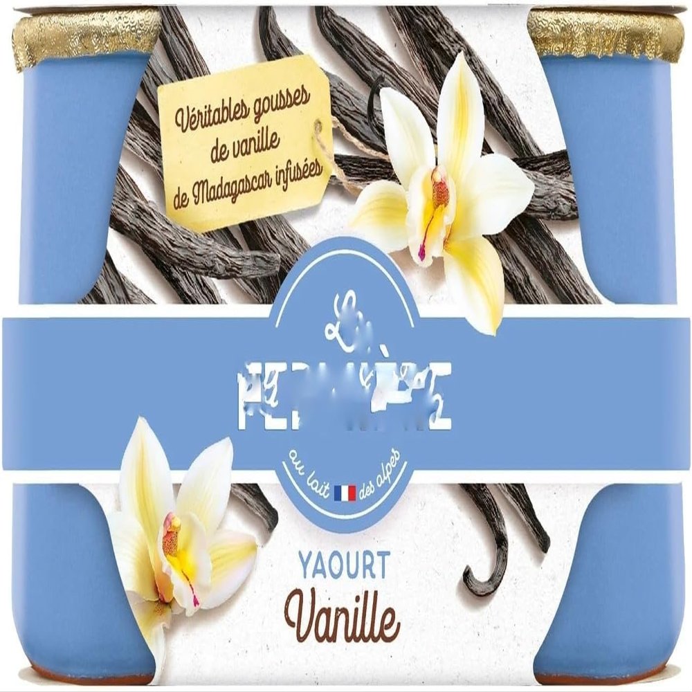 La Farmirre vanilla yogurt 2x140g - pack of 3