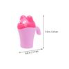 IMIKEYA Bath Shampoo Rinse Cups with Ergonomic Handle and Spray Water Outlet 2pcs Pp and Tpe Material, for Newborns during Shower Or Bath Time view 2