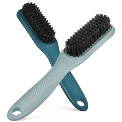 ABOOFAN 2 Pcs Shoe Cleaning Brush with Comfortable Handle and Supple Pp Bristles for Scrubbing Stains on Shoes and Boots, Hanging Holes for Easy Storage, for Home Maintenance