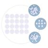 Didiseaon Filter Replacement Pads for Facial Vacuum Machine Suitable for White Colour Round 3 Packs 150pcs Cotton, Soft Cotton Material Keep Dirt and Dust Beauty Machine Supplies view 3