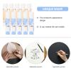 KAILIKETIY 18pcs Cute Plastic Pencil Tip Protectors Pencil Covers with Wear-resistant Design for Students Classroom Supplies Extenders Caps view 3