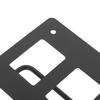 SHINEOFI Wall Mounted Weight Scale Bracket for Bathroom Digital Scale Wall Mount Organizer Shelf No Drilling Needed view 3