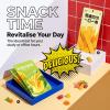MAFUSE Whole-Cut Dried Mango Lemon Flavor Naturally Sweet & Tart Snack Chewy Fruit Strips Ideal for Office, Home, Travel, & Parties 3-Pack (80g Per Pack) view 3