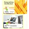 MAFUSE Whole-Cut Dried Mango Lemon Flavor Naturally Sweet & Tart Snack Chewy Fruit Strips Ideal for Office, Home, Travel, & Parties 3-Pack (80g Per Pack) view 4