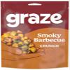 Graze Crunch Protein Sharing Bag 100g | High Protein Healthy Snack | Crunchy Mixed Snack Pack | Ideal Sharing Size Energy Snack (Graze Smoky Barbecue Crunch 100g) view 1