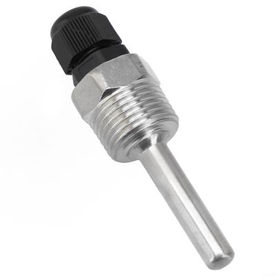 Niceminiwall G1/2 Threaded Thermowell Sleeve, 304 Stainless Steel Sensor Protection Pipe, 6Mm Inner Bore For Solar Water Heater, Resistant 250C(50mm)