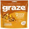 Graze Crunch Protein Sharing Bag 100g | High Protein Healthy Snack | Crunchy Mixed Snack Pack | Ideal Sharing Size Energy Snack (Graze Honey Roast Crunch Sharing Bag Snack 100G) view 1