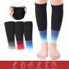 QAUUCP Calf Compression Sleeve 1 Pair Of Calf Support Compression Sleeves For Outdoor Sports Pressure Breathable Stretch Leg(Red) view 4