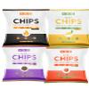 Be Keto Chips Variety Pack 4x 30g | Low Carb Crisps High Protein Snack | Only 4.3-5.9g Carbs per Pack | 12g Protein | Gluten Free | Keto Friendly Snacks | 4 Flavours | Crispy & Crunchy | 4 Packs view 1