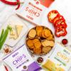 Be Keto Chips Variety Pack 4x 30g | Low Carb Crisps High Protein Snack | Only 4.3-5.9g Carbs per Pack | 12g Protein | Gluten Free | Keto Friendly Snacks | 4 Flavours | Crispy & Crunchy | 4 Packs view 2