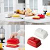 Premium Ceramic Butter Easy Perfect Home Dining Breakfast Spreads Ceramic Butter view 2