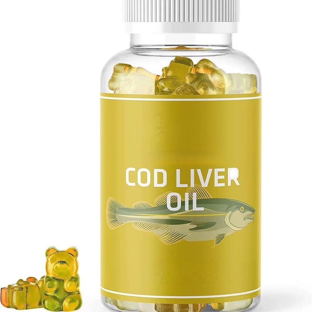 Cod Liver Oil,Supports Brain,Eye,Joint and Bone Health,Cognitive, Gluten Free,Non GMO,Gentle and Easy to Absorb.