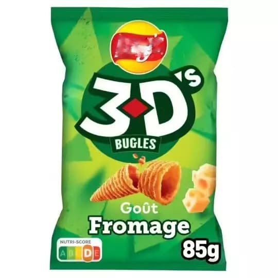 Beninurts Bugles - 3D'S Cheese 85G - Lot of 10 - Price Per Lot - Fast Delivery