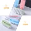 COMPUKAS 3pcs Shoe Cleaning Brushes with Soft Bristles for Shoes and Clothes, Lightweight and Practical Pp Material Scrub Brushes for Home Handwashing, Compact Design with Craftsmanship view 3