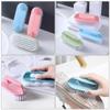 COMPUKAS 3pcs Shoe Cleaning Brushes with Soft Bristles for Shoes and Clothes, Lightweight and Practical Pp Material Scrub Brushes for Home Handwashing, Compact Design with Craftsmanship view 4