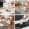 2 Pcs Mini Desktop Cleaning Set, Foldable Long-Lasting Small Lazy Cleaner with Absorbent Sponge, Self-Wringing Tabletop Tool for Kitchen Countertops Coffee Tables view 2