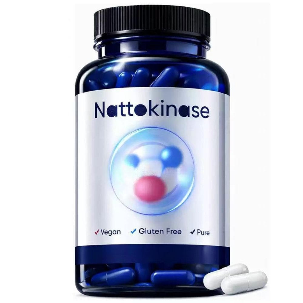 Nattokinase - Good for Heart Health, Daily Wellness and Active Lifestyle Support - High Activity, Vegan, Gluten Free