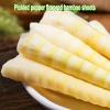 Instant pickled pepper flavor crisp bamboo shoots, Spicy bamboo shoots tip, Hot and sour vegetable food, Chinese specialty snacks, Pickled pickles, Side dish, Condiment, Delicious kimchi (10 packs) view 3