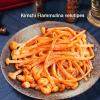 Spicy enoki mushroom, Red oil Flammulina velutipes, Chinese spicy strips, Instant pickled vegetables, delicious kimchi, Chili Sauce, Fresh vegetable snacks gift pack, side dishes, Vegan (30 packs) view 4