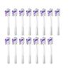 15pcs Brush Head Compatible for LaiFen LFTB01-P-A-S Sonic Electric Toothbrush Vacuum Packaging(Transparent-Purple) view 1