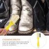 CATIEBYE Shoe Cleaning Brush Lightweight Design Soft Texture Suede with Rubber and Nylon Bristles for Effective Suede and Nubuck Shoe view 3